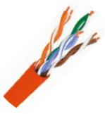MR-LC01-03-4021 Кабель MR U/UTP 4x2x24AWG (0,47 мм) кат.5е (305 м) LSZH (оранжевый)
