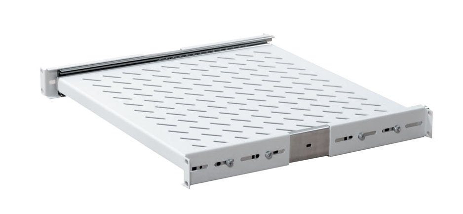 Все TLK SHFC-600R-GY Полка выдвижная 19" 1U, Ш418хГ600мм, серая видеонаблюдения в магазине Vidos Group