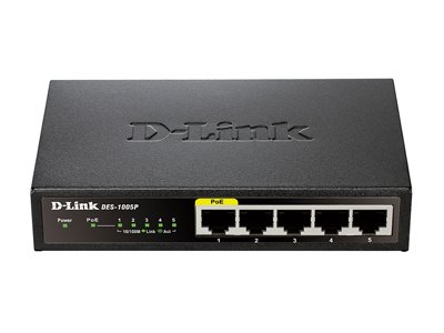 Купить d-link des-1005p/a1a коммутатор