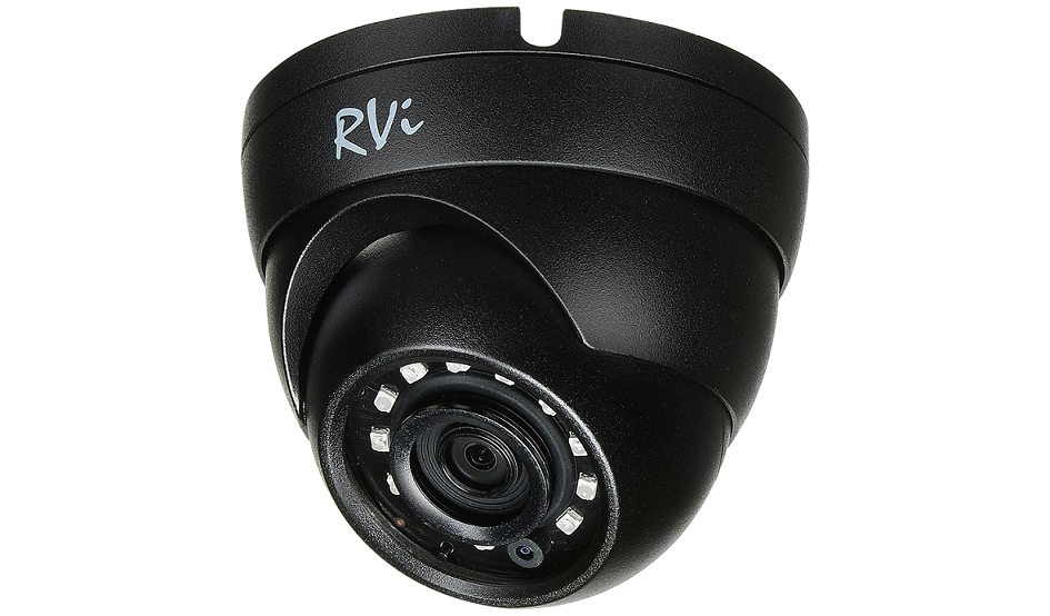 RVi-1ACE202 (2.8) black видеокамера tvi купольная