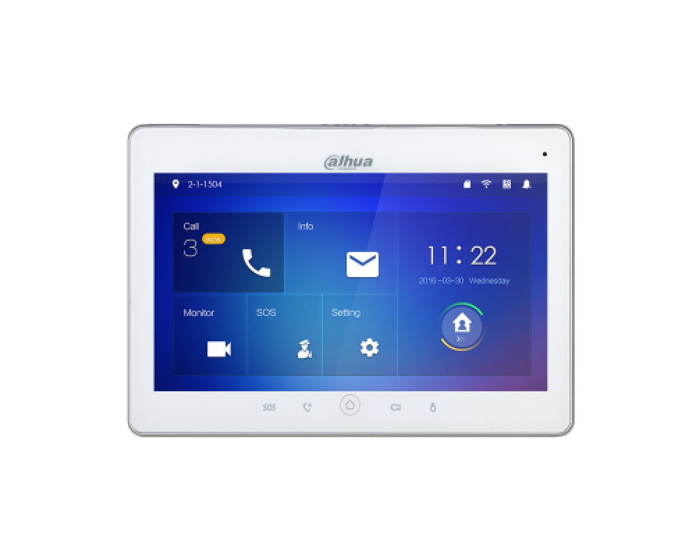 Все Dahua DHI-VTH5241DW-S2 Видеодомофон видеонаблюдения в магазине Vidos Group