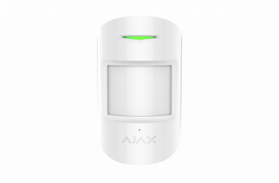 Ajax CombiProtect (W) Комбинированный датчик движения и разбития стекла