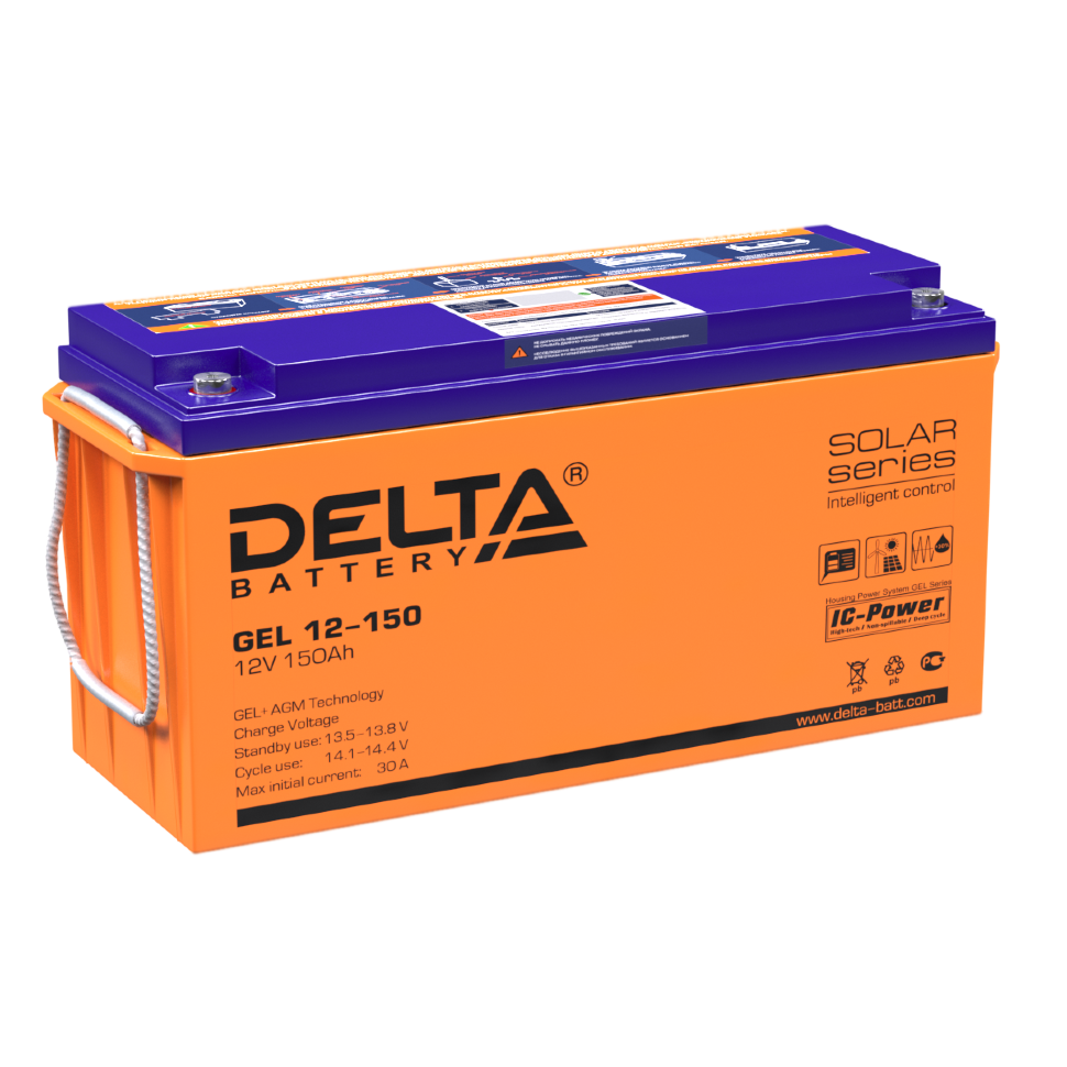 DELTA battery GEL 12-150