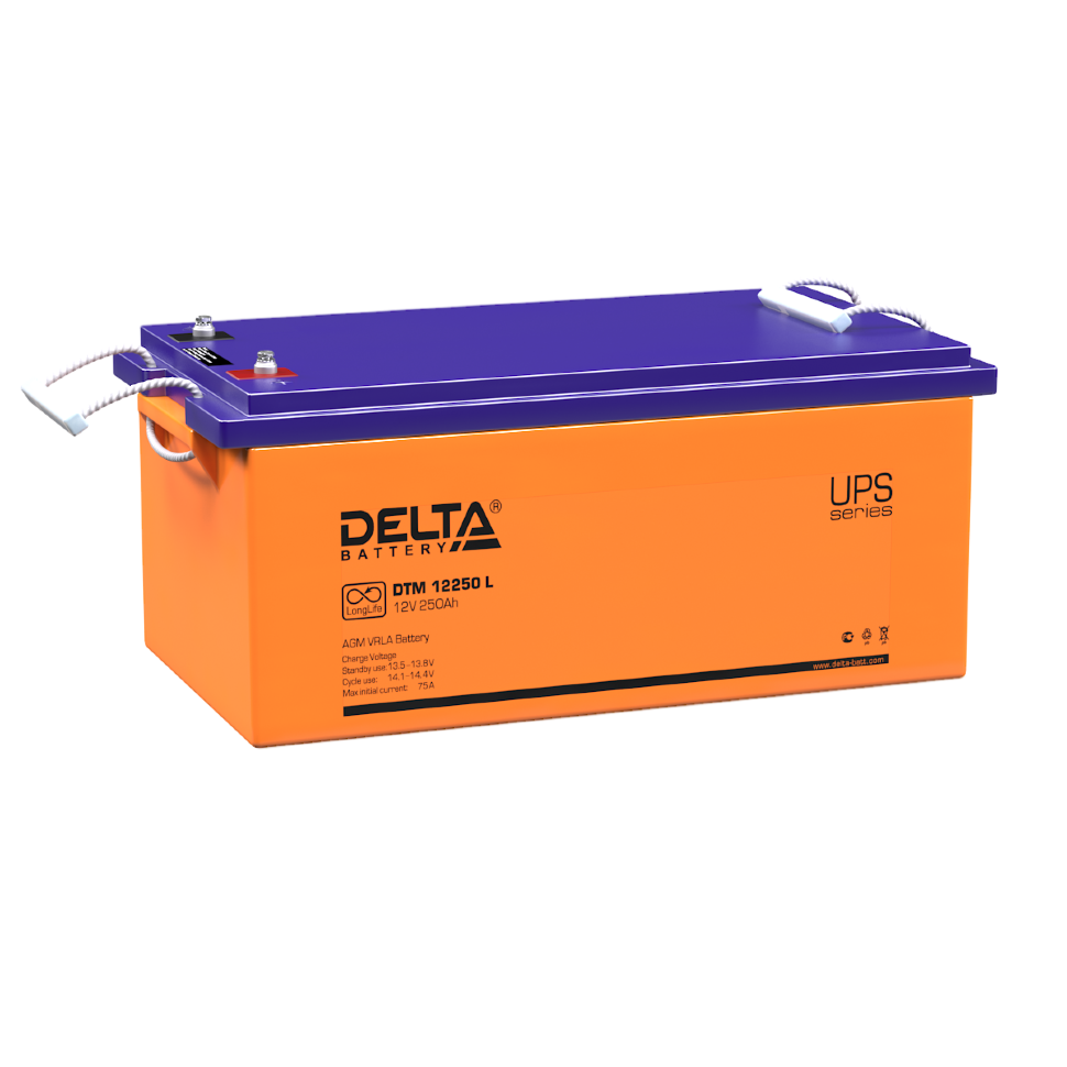 DELTA battery DTM 12250 L