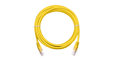 NETLAN EC-PC4UD55B-BC-PVC-100-YL-5 коммутационный шнур