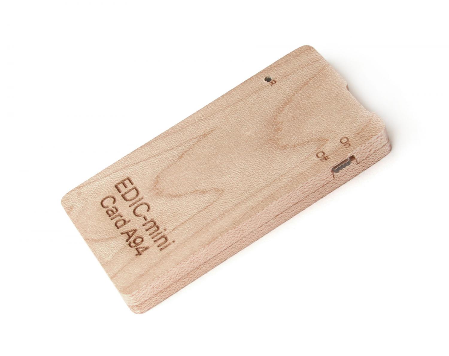 Телесистемы EM Card А94w (дерево, размер 8,5*35*70мм, вес 28г, автономность до 250ч, аккумулятор)