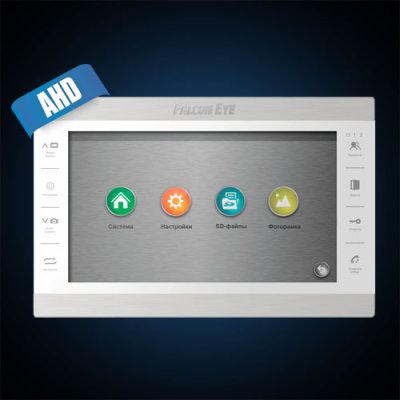 Falcon Eye FE-101 ATLAS white AHD Видеодомофон: дисплей