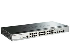 D-Link DGS-1510-28XMP/A1A 24G 24PoE+ 370W коммутатор