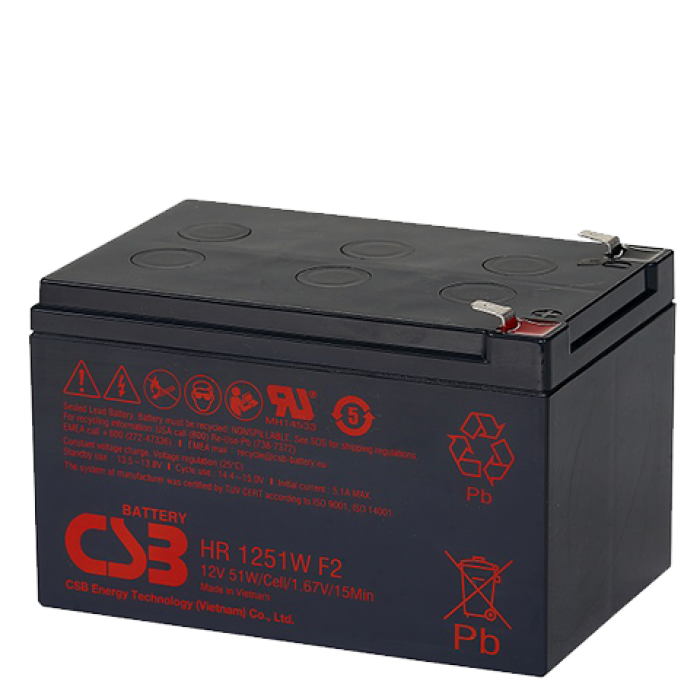 Аккумулятор HR1251W F2 CSB