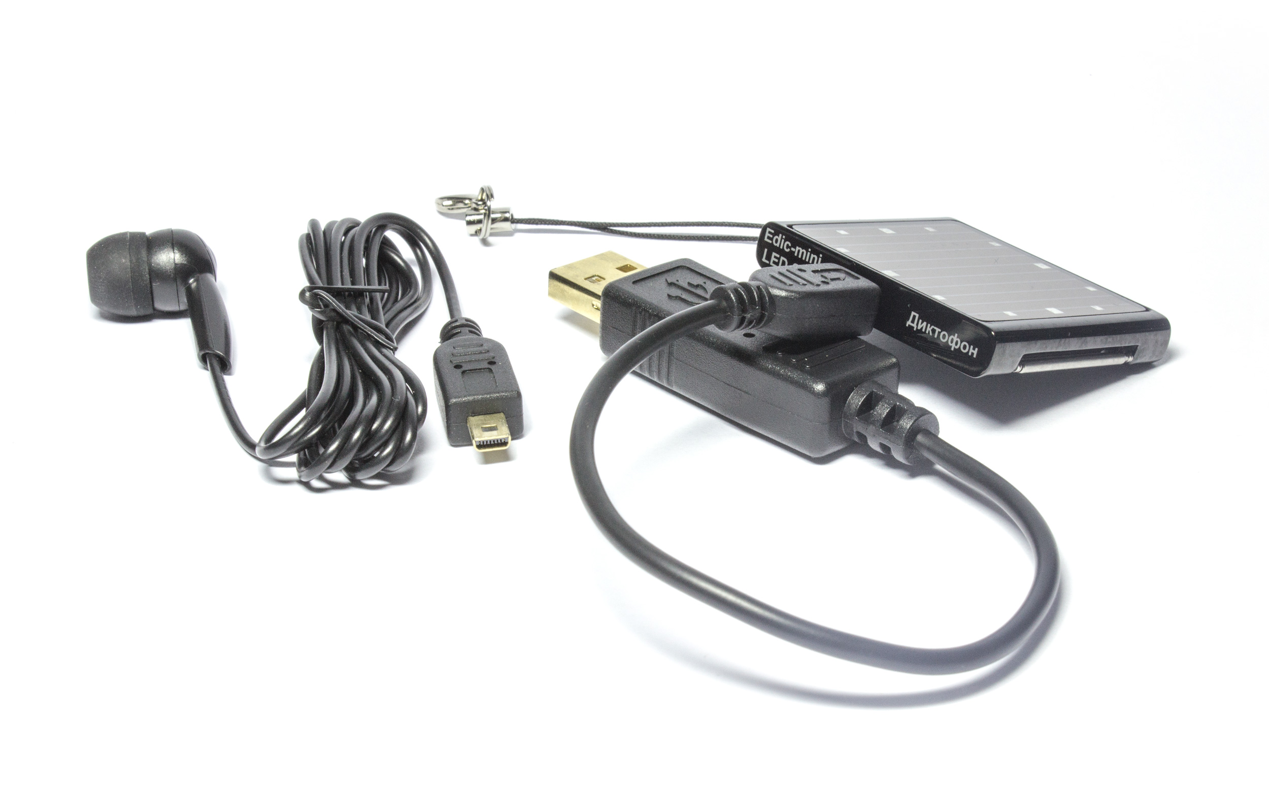 Все ТС Edic-mini LED S51-300h диктофон цифровой видеонаблюдения в магазине Vidos Group