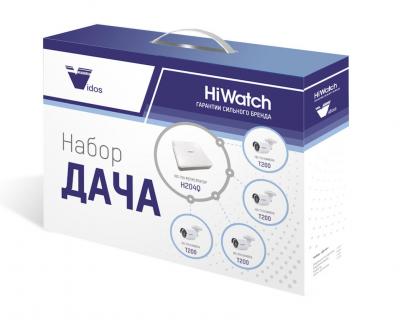 Набор «ДАЧА» Vidos HiWatch комплект для видеонаблюдения