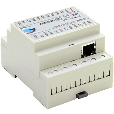 RusGuard ACS-103-CE-DIN контроллер СКУД СКУД в магазине Vidos Group